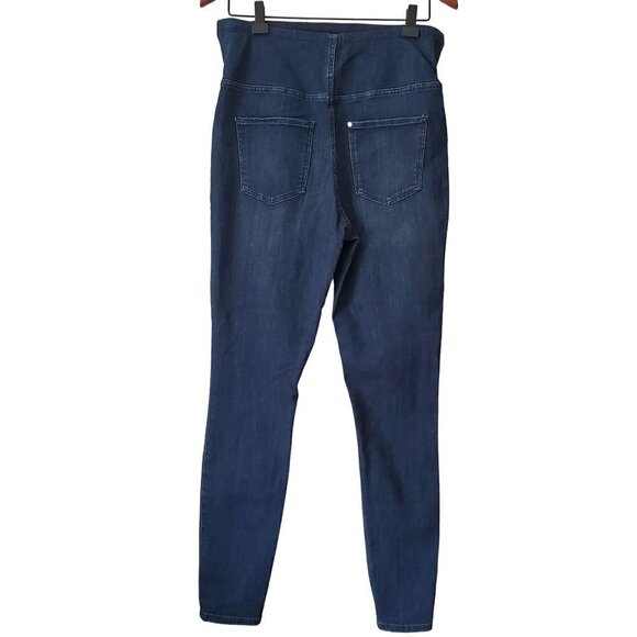 Mama Maternite Dark Wash Skinny Jeans Medium - Picture 4 of 7